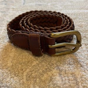 Polo Ralph Lauren Braided Leather Belt Sz 26